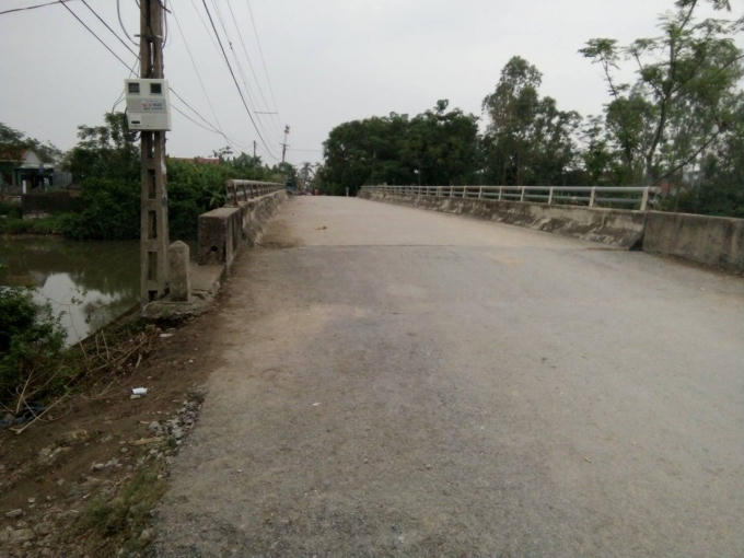 Cầu Anh Trỗi nơi chị V gieo mình xuống sông tự vẫn.