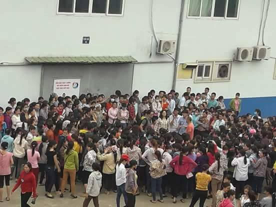 Vụ hàng trăm công nhân đình công dưới mưa ở Bắc Giang: Nguyện vọng của người lao động đã được đáp ứng