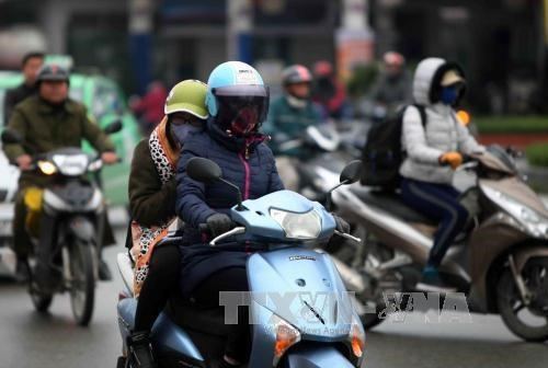 Khu vực Hà Nội, trời rét với nhiệt độ thấp nhất 14-16oC. Ảnh: minh họa/Nguồn: TTXVN