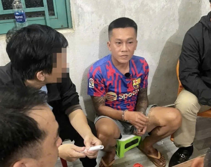 Phạm Anh Tài (Tài đen, 36 tuổi, ngụ phường Kon Tum, tỉnh Quảng Ngãi). Ảnh: Công an Gia Lai