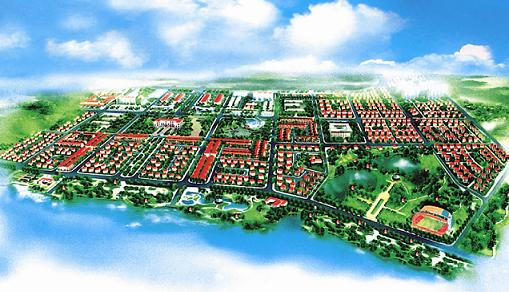 Tổng quan khu dân cư phường Thạnh Mỹ Lợi.