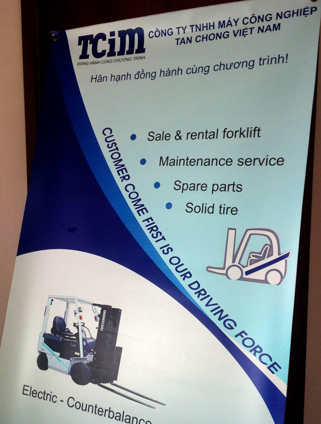 Chương trình có sự hỗ trợ từ Công ty TNHH máy công nghiệp Tan Chong Việt Nam.