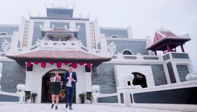 Một cảnh trong MV "Mối tình đầu" do Trung tâm truyền thông Pháp luật Việt Nam sản xuất.