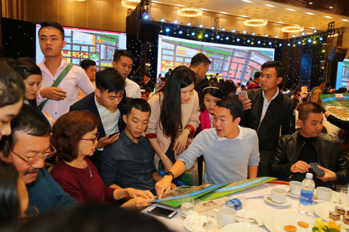 Kết thúc lễ mở bán Khu đô thị River View trong đó, 515/600 lô đã được đặt mua thành công - đạt tỷ lệ 86%.