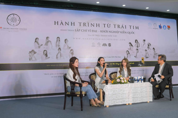 Tại chương trình, Thùy Tiên chia sẻ những cảm xúc, trải nghiệm với những thất bại, thách thức và thói quen đọc sách để có được những bài học quý giá từ kho tàng tri thức nhân loại.