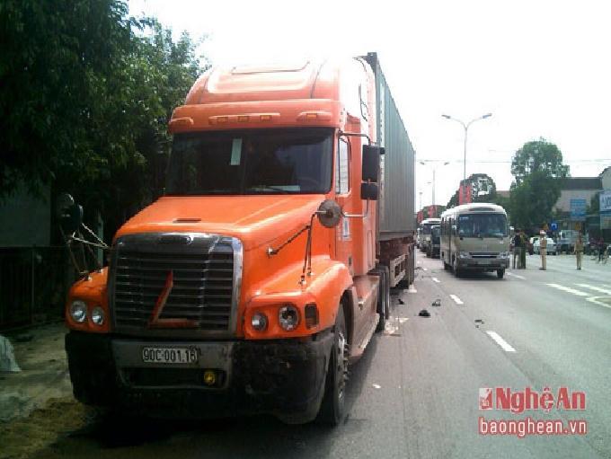 Hiện trường vụ tai nạn