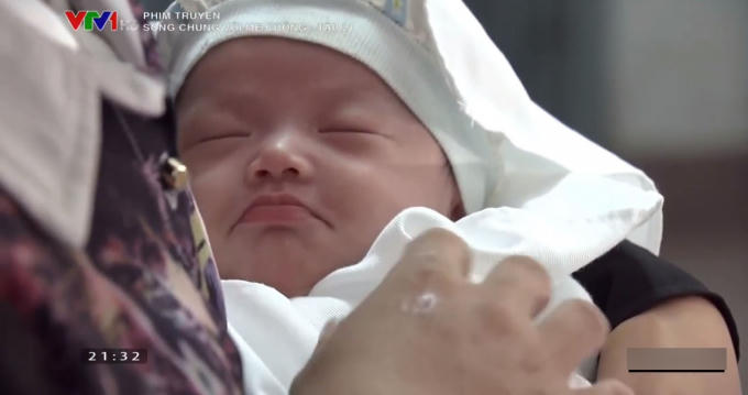 Trang đã sinh hạ cô con gái đầu lòng với cái tên đáng yêu "Đậu phộng".