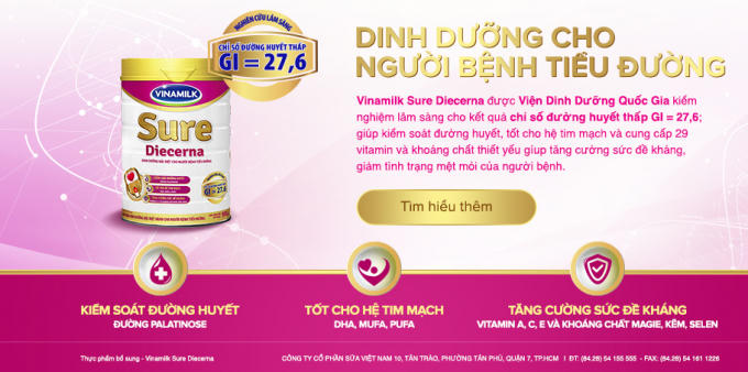 Kiểm so&aacute;t đường huyết hiệu quả, gi&uacute;p ngăn ngừa biến chứng cho bệnh nh&acirc;n tiểu đường