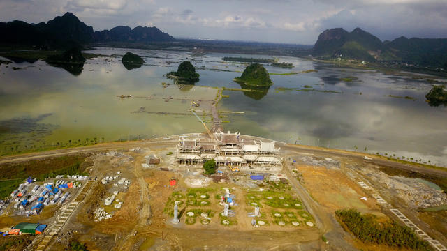 Dự tính, quần thể chùa sẽ được hoàn thành vào năm 2048. Như vậy, thời gian từ khi khởi công đến khi hoàn thành là 50 năm.