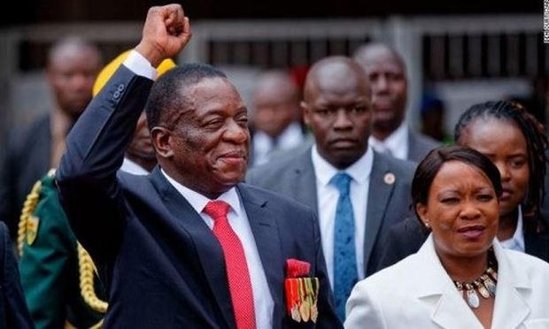 Ông Mnangagwa - Tân Tổng thống Zimbabwe.