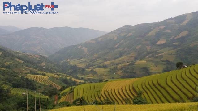 Một góc cảnh quan vùng cao Bắc Yên.