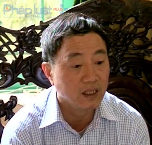 Chủ tịch UBND xã Hoằng Trung, ông Đào Minh Tuấn đã bị cách chức do xảy ra nhiều sai phạm (Ảnh: A.Thắng)