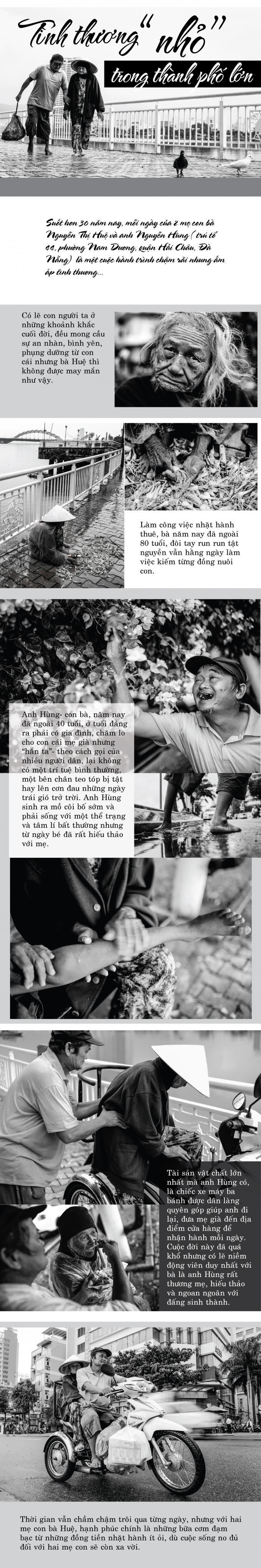 Người con tật nguyền hơn 30 năm