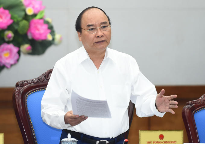Thủ tướng Nguyễn Xuân Phúc. (Ảnh: Chinhphu.vn)