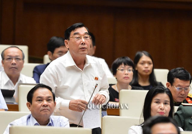 Đại biểu Phạm Hồng Phong - Phó Chánh án TADN Cấp cao tại TP. HCM (đoàn Hậu Giang)