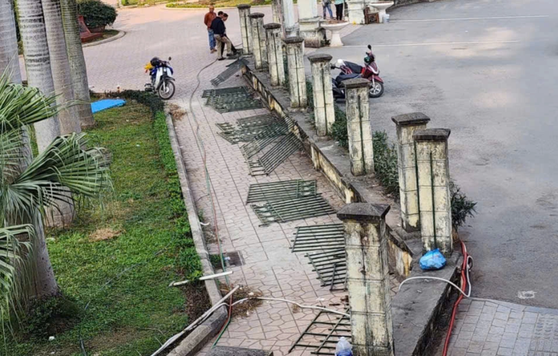 Công viên Thành Công là công viên thứ hai thực hiện hạ rào toàn bộ thành công viên mở. Ảnh: Võ Hải