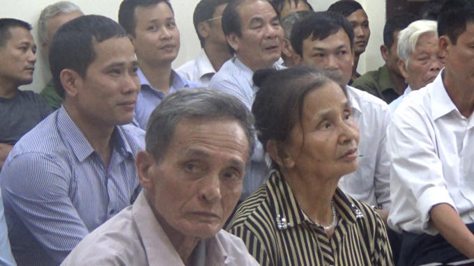 Ông Vũ Văn Mạo khởi kiện Chủ tịch UBND xã Hoàng Diệu.