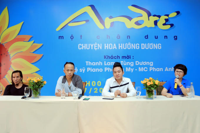 Lần đầu tiên, Andre’ đã quyết định thực hiện một đêm diễn nghệ thuật để quy tụ những người bạn thân thiết cùng tham gia tại Hà Nội. 