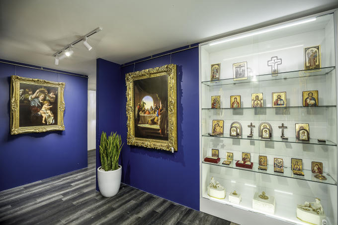 Không gian trưng bày decor Châu Âu