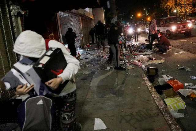 Cướp bóc tại Los Angeles, California (Ảnh: Reuters)