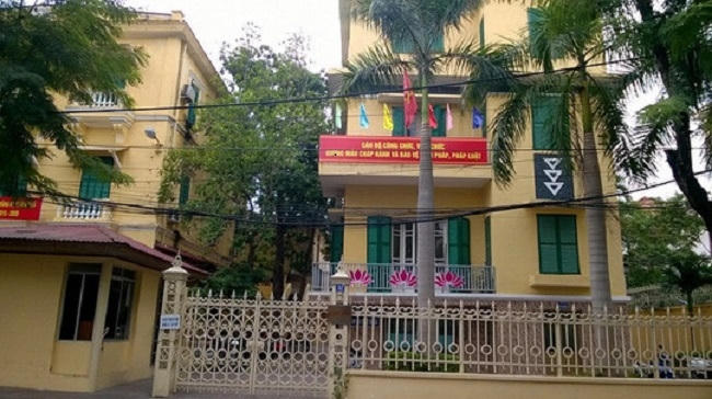 Trụ sở của Sở Xây dựng Hải Phòng (Ảnh: CTV).