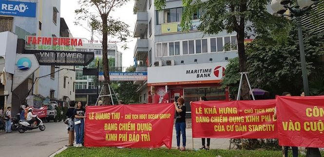 Phí bảo trì thu ngay từ đầu trước khi nhận nhà khiến nhiều nơi xẩy ra tranh chấp.