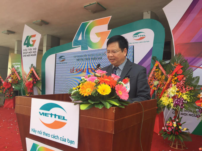 Ông Nguyễn Dung – Phó Chủ tịch UBND tỉnh Thừa Thiên Huế đánh giá cao những đóng góp của Viettel vào sự phát triển của nền kinh tế cũng như chính sách an sinh xã hội trên địa bàn tỉnh.