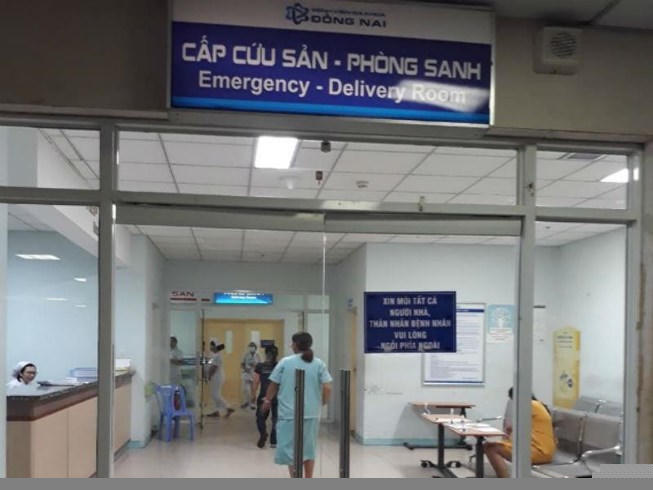 Bệnh viện nơi xảy ra vụ việc. Ảnh Vũ Hội