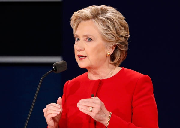 Bà Clinton. (Ảnh: Reuters)