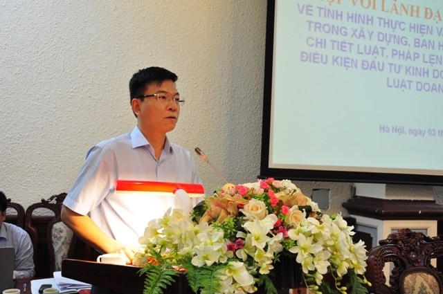 Bộ trưởng Bộ Tư pháp Lê Thành Long.