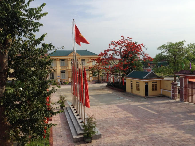 Một góc Ích Hậu hôm nay.