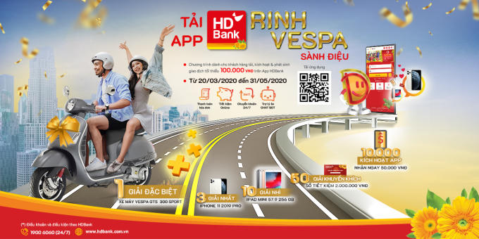 Banner Tai App HDBank - Rinh Vespa sanh dieu_MOI