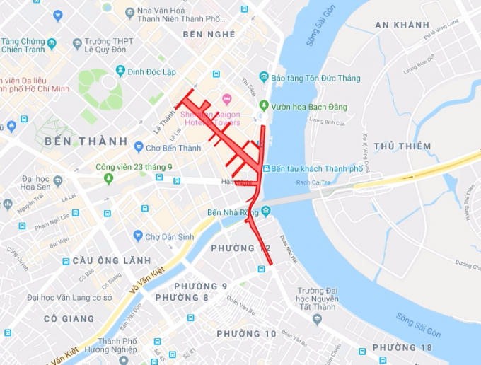Phạm vi phong tỏa khu vực phục vụ bắn pháo hoa đón chào năm mới 2019