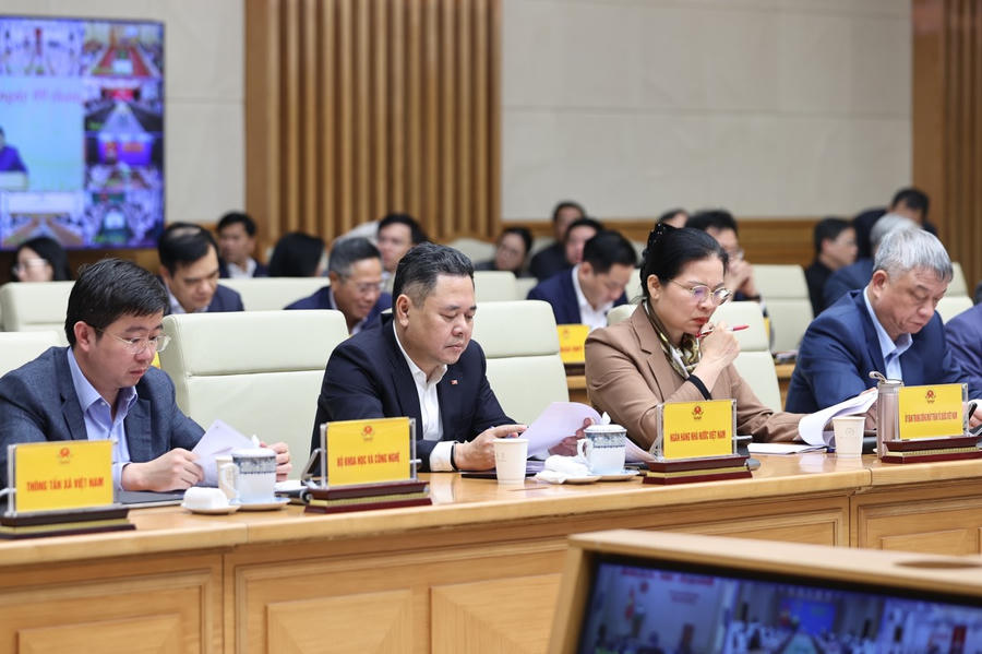 Các đại biểu tham dự Hội nghị - Ảnh: VGP/Nhật Bắc.
