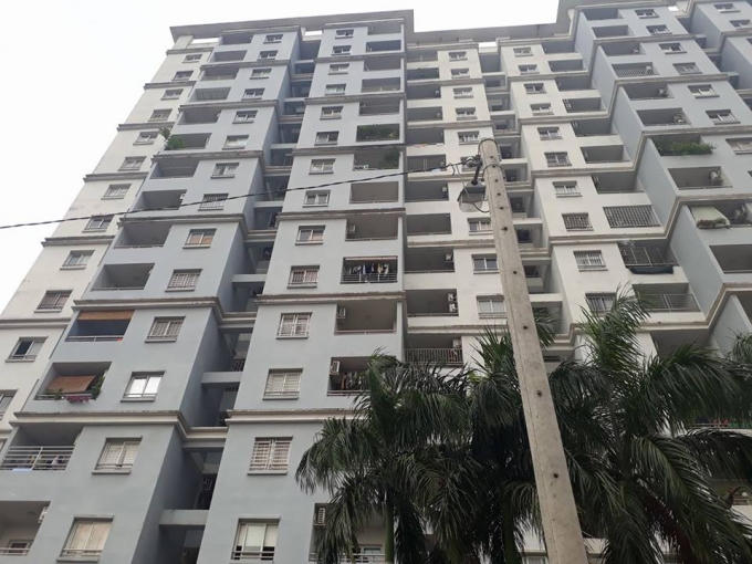 Chung cư Sunview Apartment, nơi xảy ra vụ việc.
