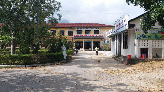 Bệnh viện Phú Lộc, nơi xảy ra vụ việc.