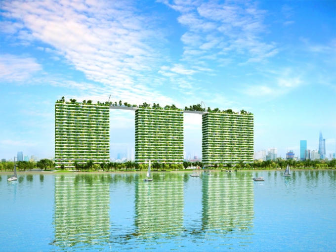 Diamond Lotus Riverside – Biểu tượng xanh giữa lòng thành phố.