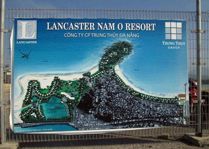 Từng xảy ra va chạm giữa người dân với chủ đầu tư vì chắn lối xuống biến ở khu vực dự án Khu du lịch sinh thái Lancaster Nam Ô.