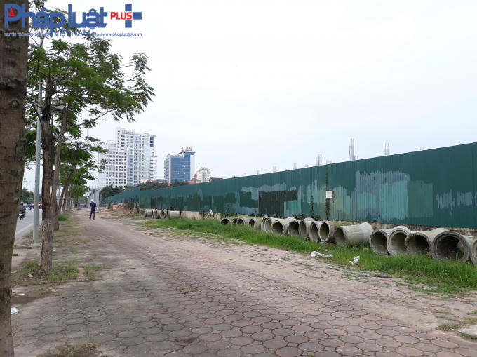 Dự án nằm ngay tại mặt đường Võ Chí Công.