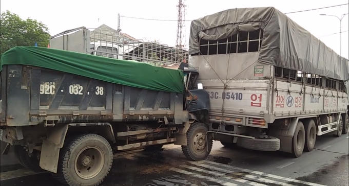 Hiện trường vụ việc.