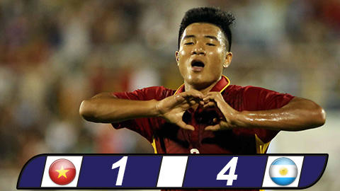Việt Nam 1- 4 Argentina