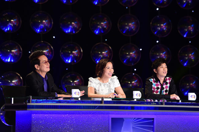 Bộ ba giám khảo ''Gương mặt thân quen 2017''. Ảnh: Internet