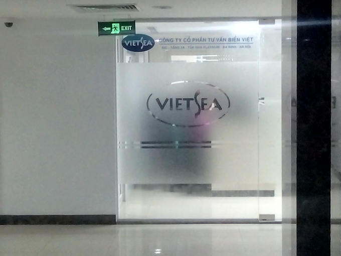 Trụ sở Công ty CP Tư vấn Biển Việt.