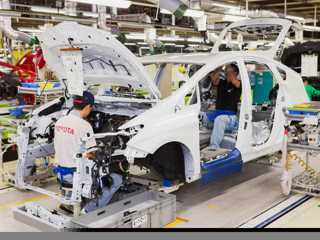 Doanh số bán hàng của Toyota trong năm tài chính 2021 giảm 4% so với năm tài chính 2020.