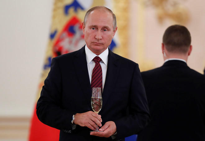 Tổng thống Nga Vladimir Putin. (Ảnh: Reuters)