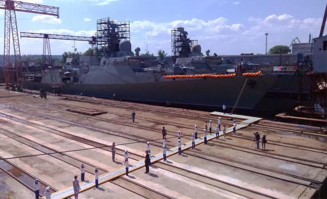 Dự kiến, việc bàn giao tàu hộ vệ Gepard 3.9 thứ 4 này sẽ diễn ra vào tháng 9/2016.