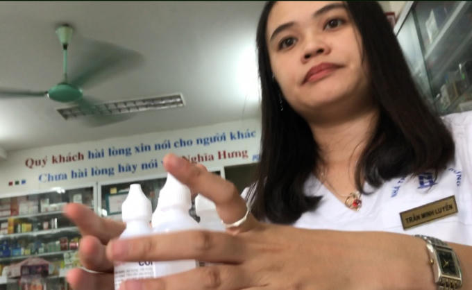 Nhà thuốc Nghĩa Hưng cũng sẵn sàng bán sản phẩm cồn không phép Đại Lợi.