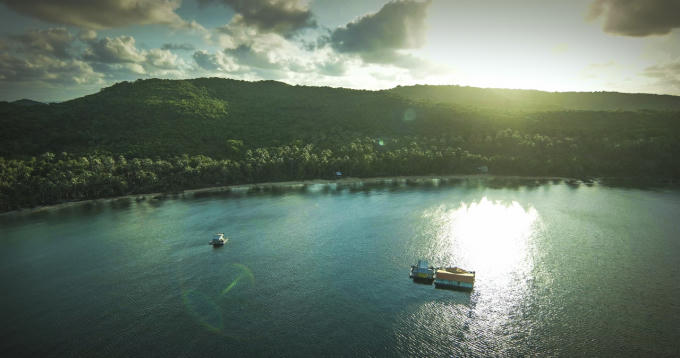 Bãi Kem được ví như Malpes của Việt Nam.