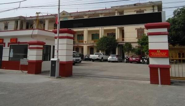 Trụ sở Công an huyện Tứ Kỳ, tỉnh Hảii Dương.
