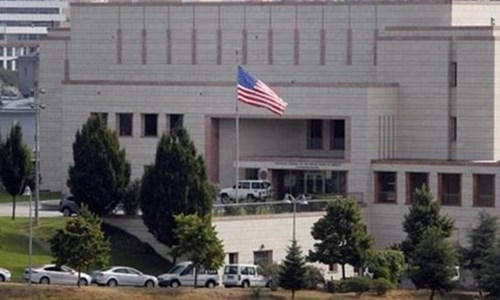 Đại sứ quán Mỹ tại Ankara, Thổ Nhĩ Kỳ. Ảnh: Press TV